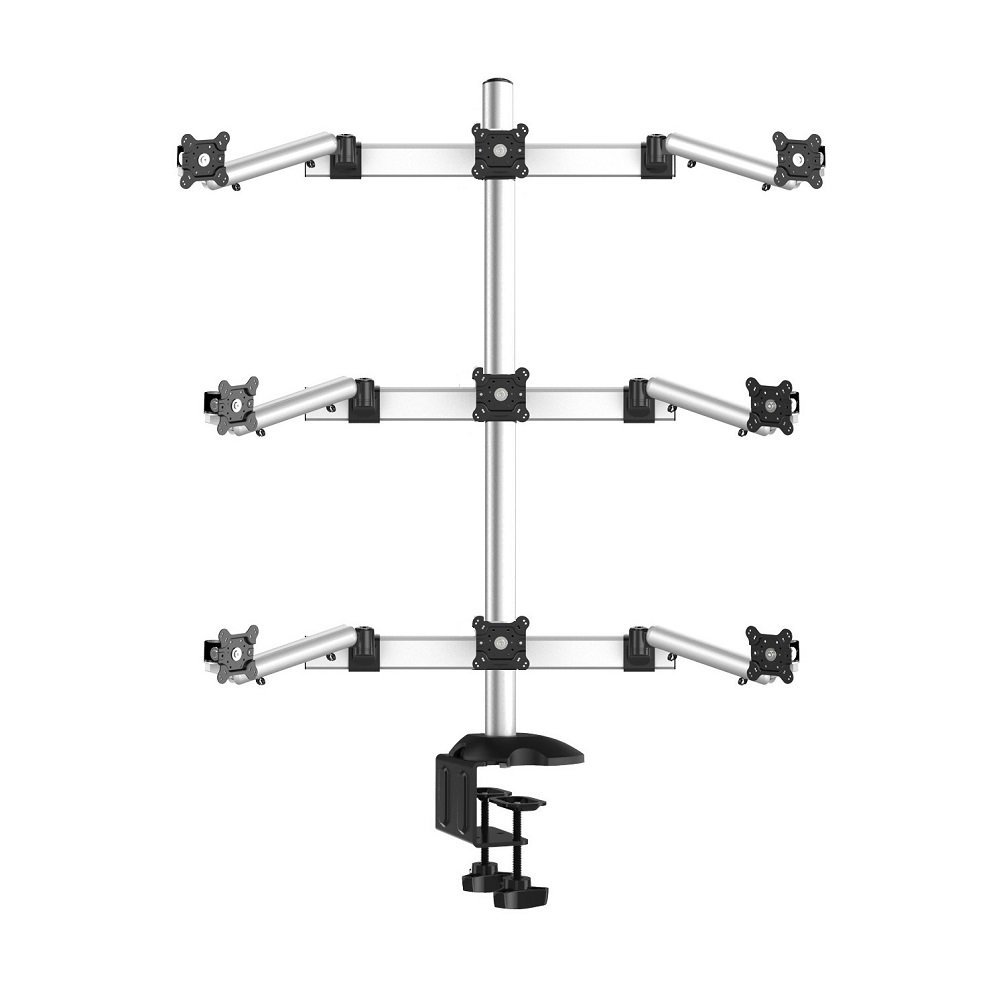 9 Monitor Desk Mount w/ Quick Release Spring Arms & Low Profile - BL-DM359