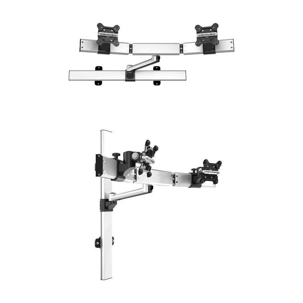 Dual Monitor Wall Mount for Apple Quick Release Single Arm Extension - BL-AW69