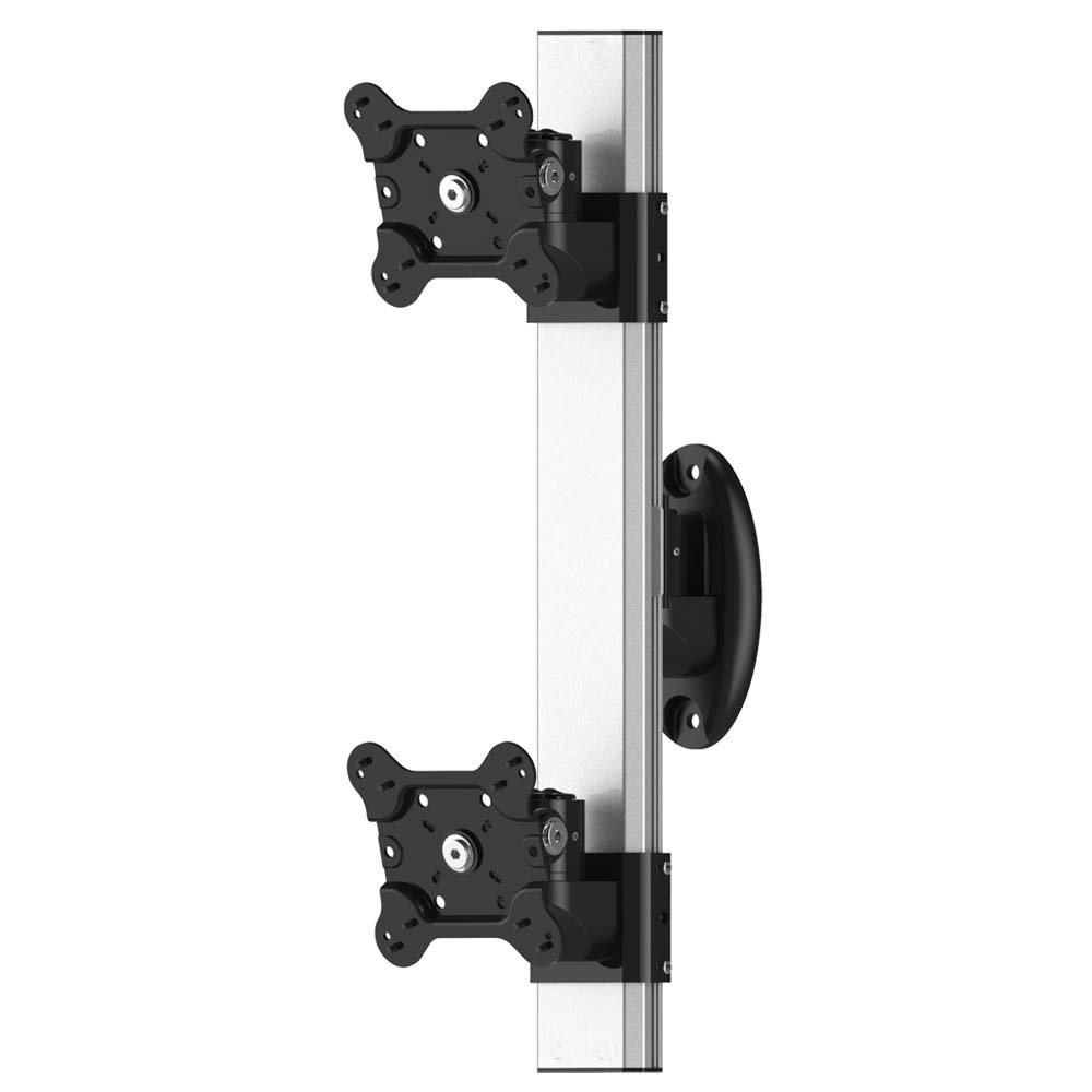 Dual VESA Wall Mount Top-Down w/ Quick Release & Low Profile - BL-W203