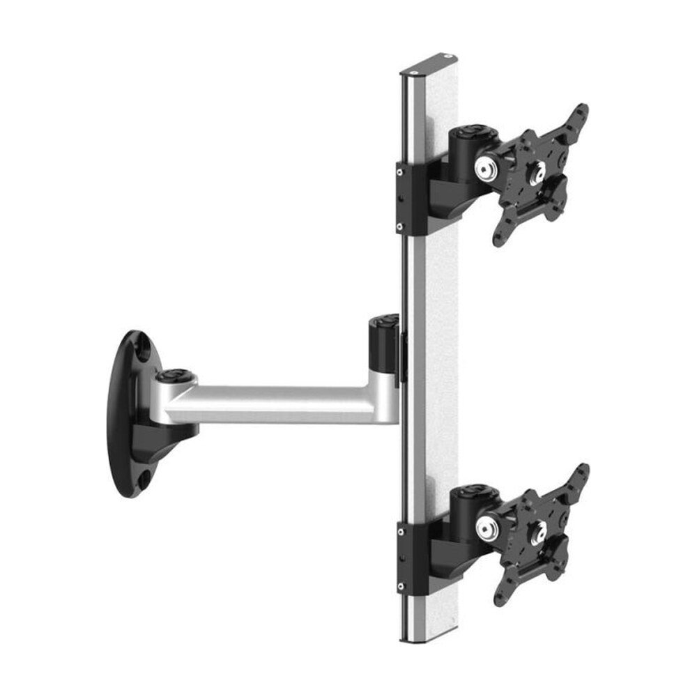 Dual VESA Wall Mount Top-Down w/ Quick Release & Single Arm - BL-W204