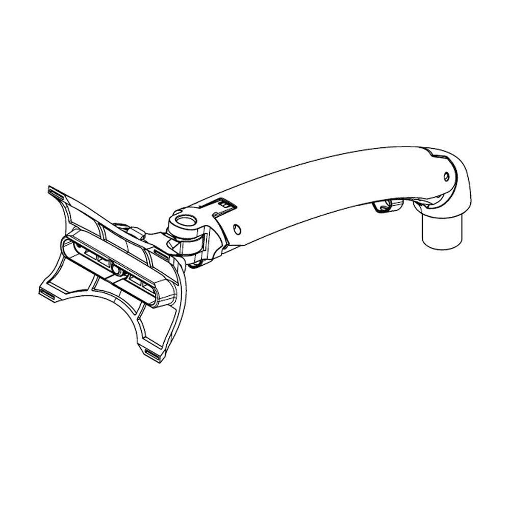 Spring Arm Silver for Apple D Series - PC321-SpgMnl