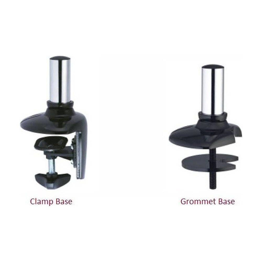 6 Monitor Stand 3X2 w/ Spring Arms Black - DM-GB616