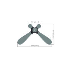 Heavy-Duty Free-Standing Base: Cotytech Big Feet & Center Support for BL Series