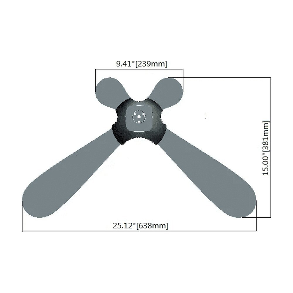 Heavy-Duty Free-Standing Base: Cotytech Big Feet & Center Support for BL Series - FSF-BF3+CTR