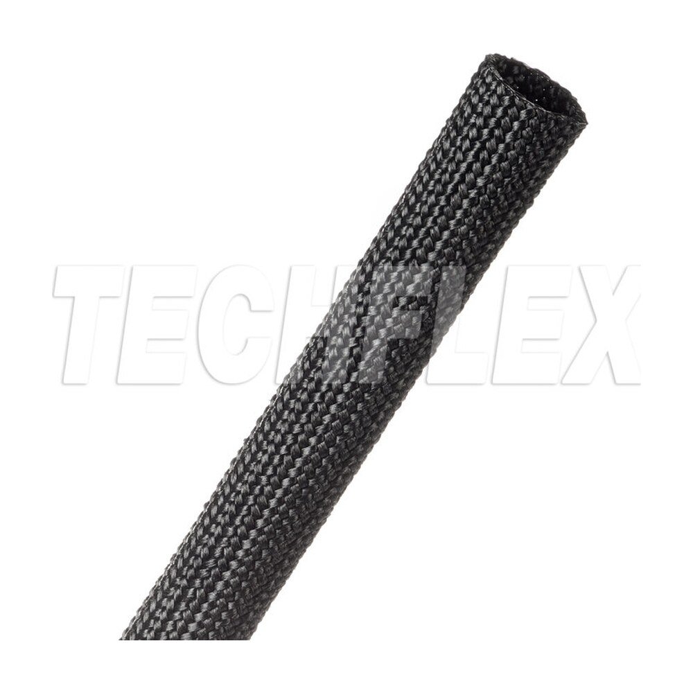 Techflex Dura Braid DBN0.50BK - 1/2" Braided Hose Sleeving