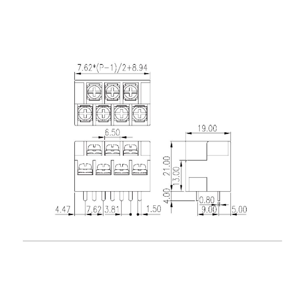 0032-23XX — Bi-level, Screw Connection