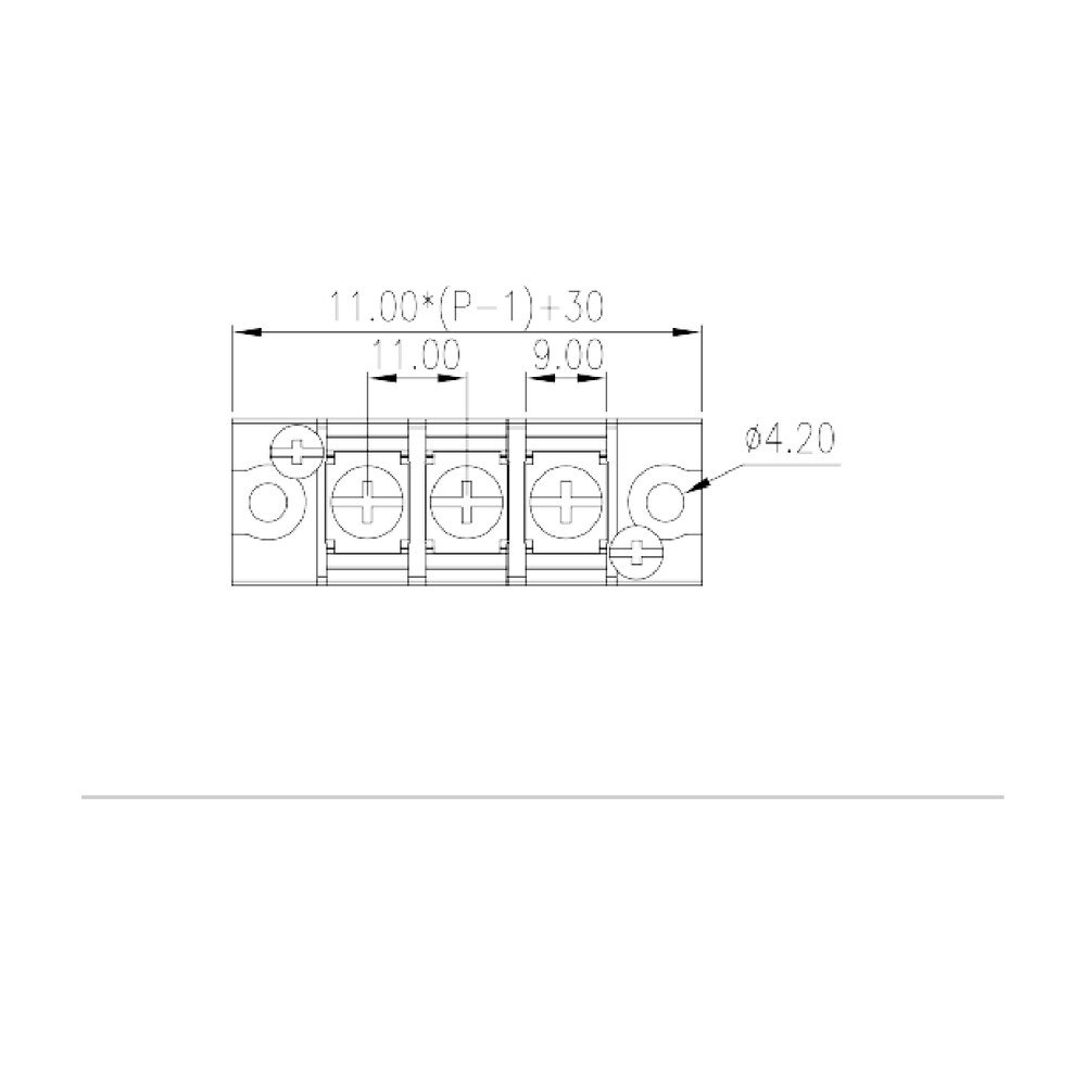 0168-24XX — Barrier terminal blocks , Screw connection