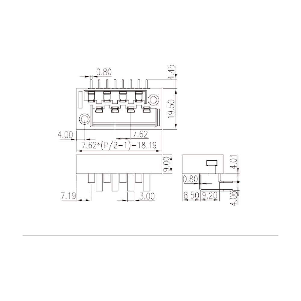 2DSB-14-XX — Barrier terminal blocks, Screw connection
