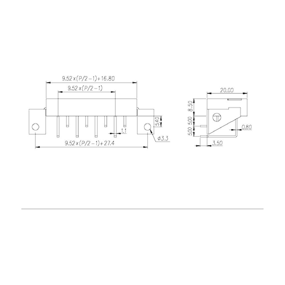 4DSDB-14-XX — Barrier terminal blocks, Screw connection