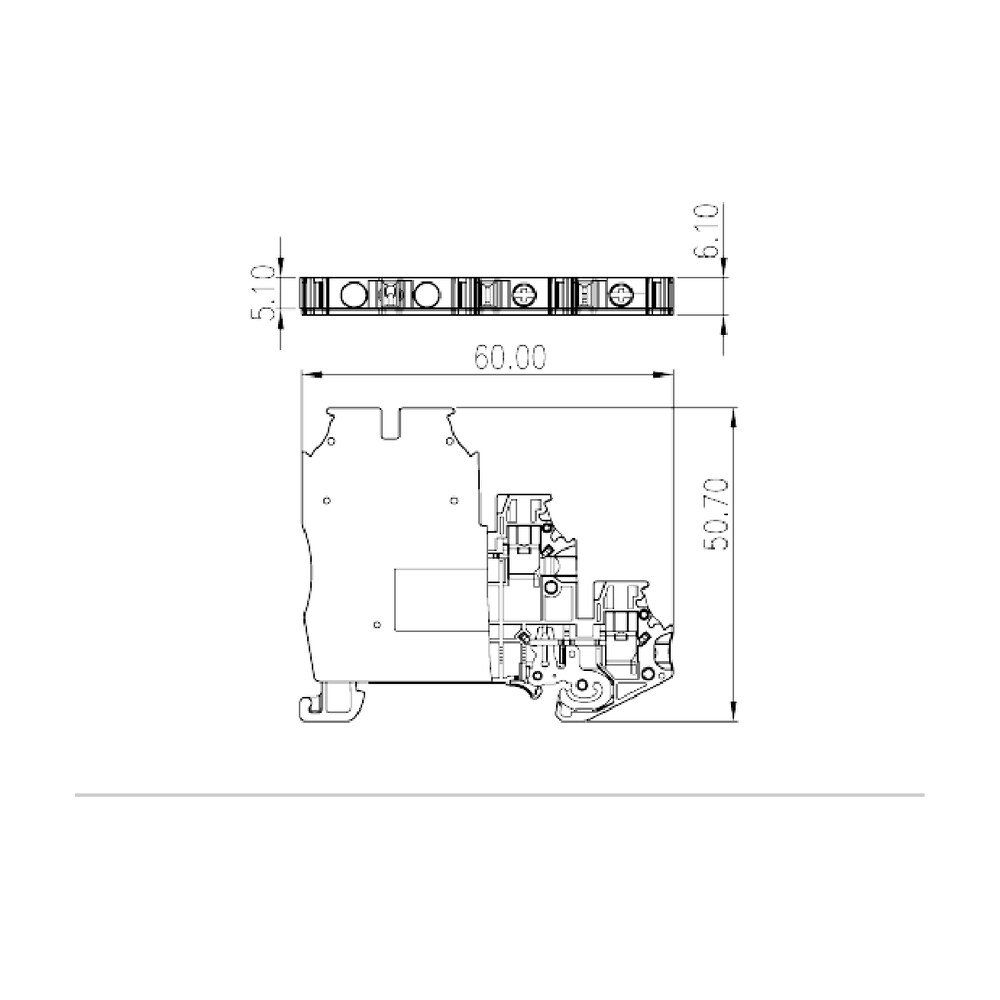 DK1.5SGF-PE — Sensor Terminal Block, Screw Connection