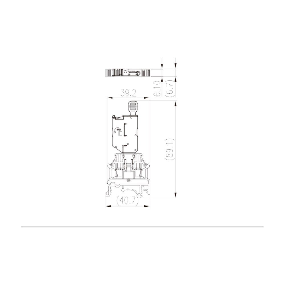 DK4N-MLXX — Fuse Terminal Block, Push-in Design