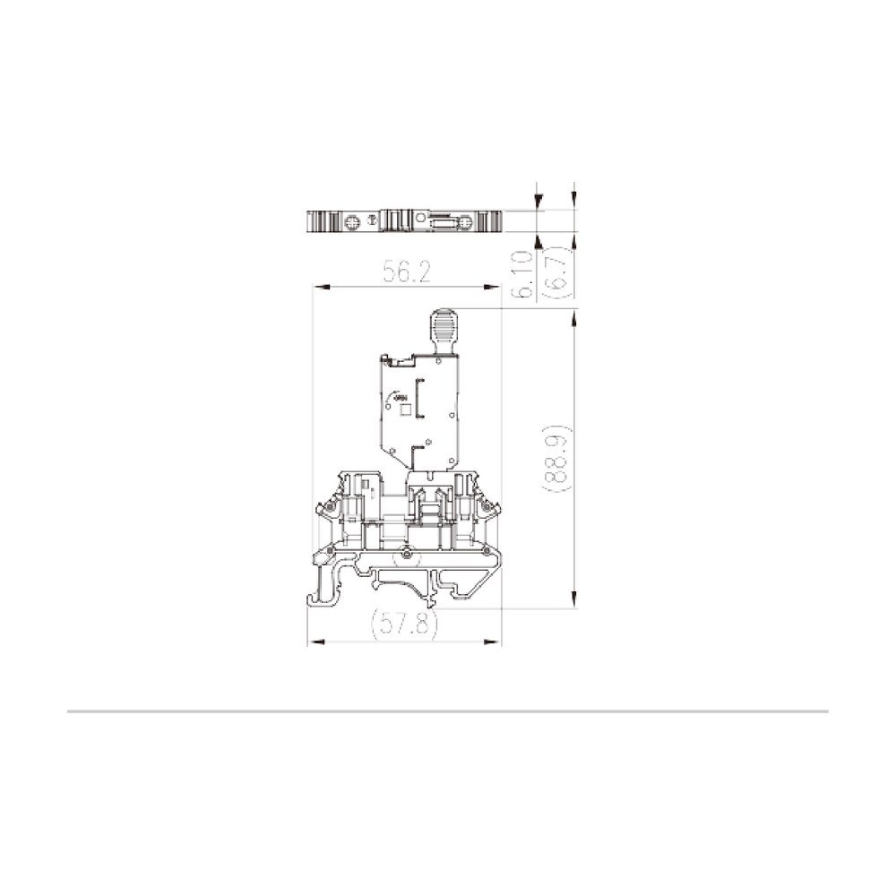 DK4NS-MLXX — Fuse Terminal Block, Push-in Design