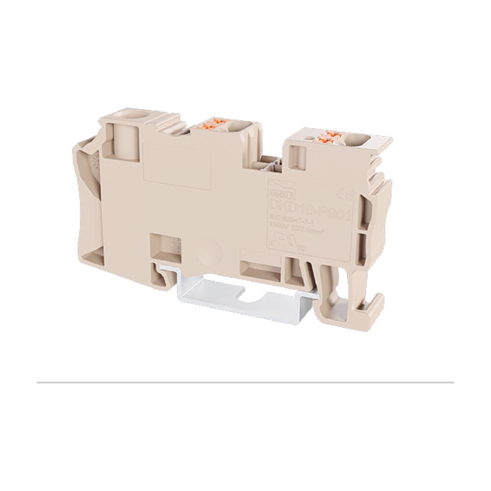 DKD10-P001 — Potential collective Terminal Block, Screw Connection /Push-in Design