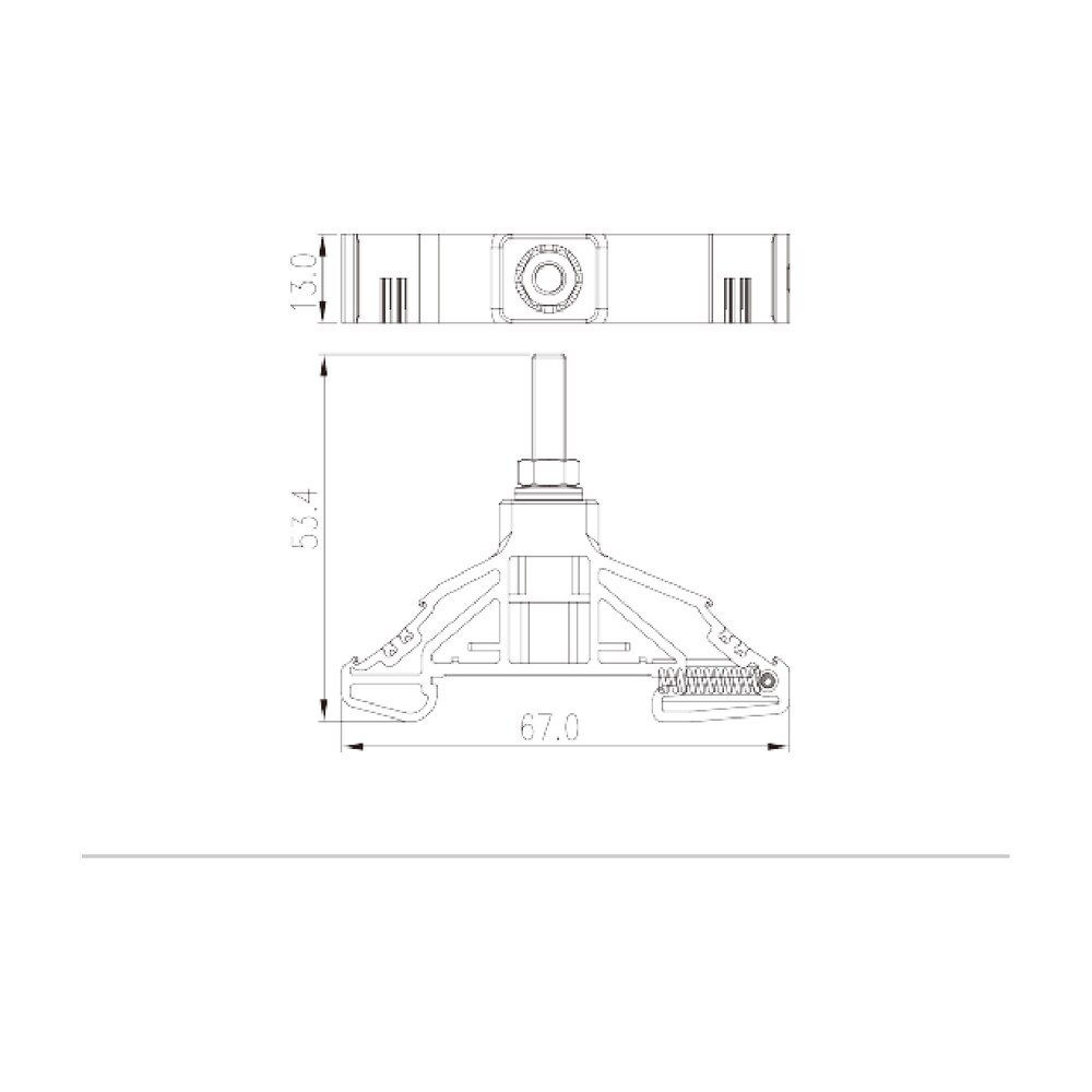 DKM5 — DIN Rail terminal blocks, Stud Connection