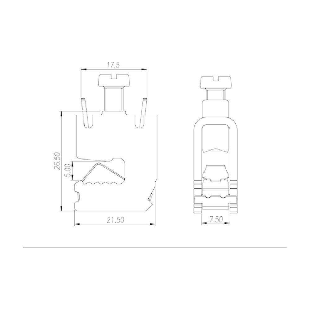 DKZ16 — DIN Rail terminal blocks, Busbar terminal blocks