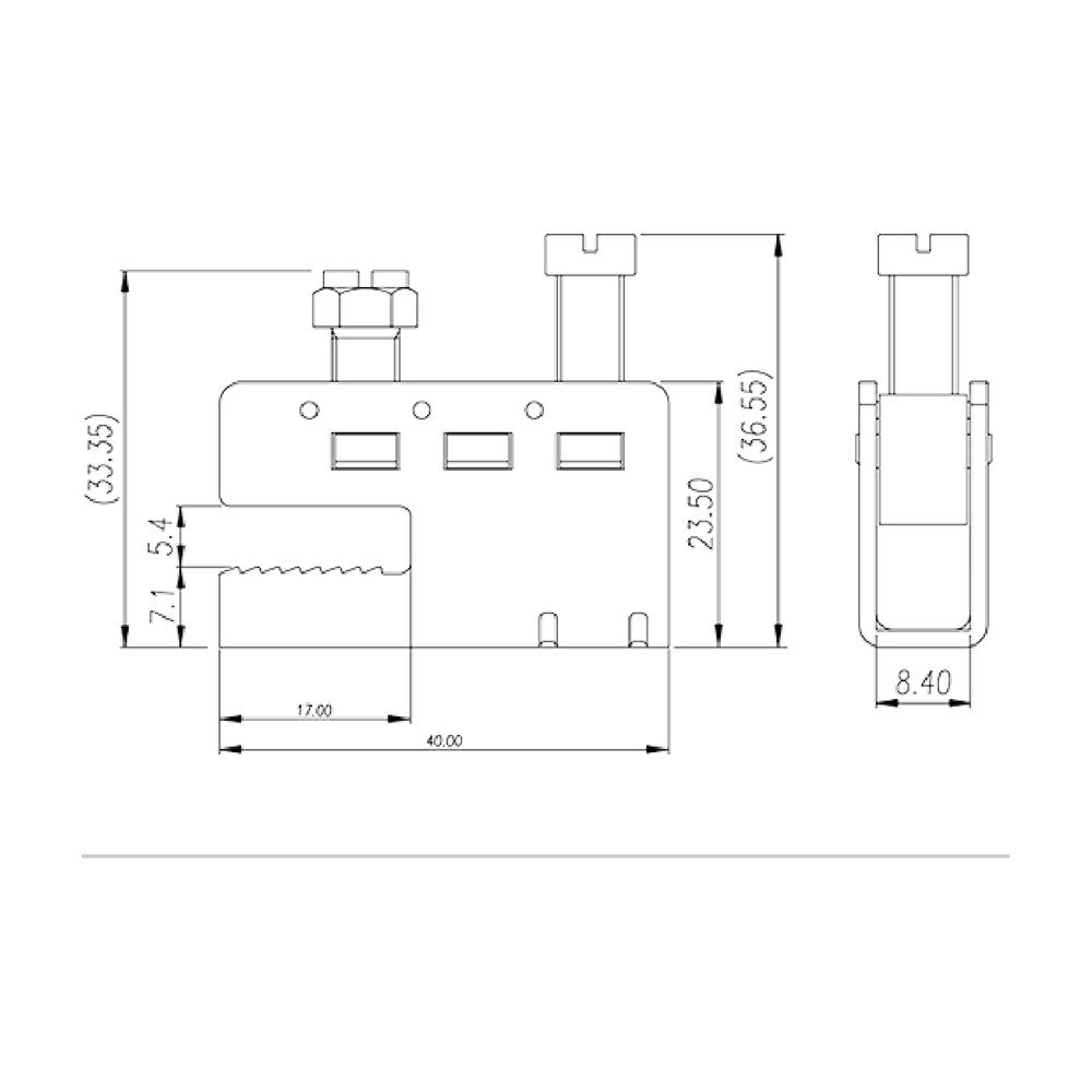 DKZ35 — DIN Rail terminal blocks, Busbar terminal blocks