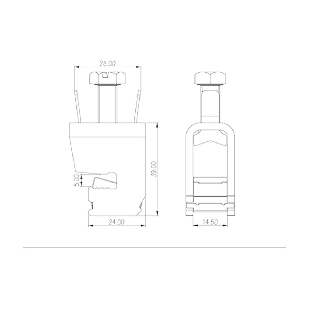 DKZ70A — DIN Rail terminal blocks, Busbar terminal blocks