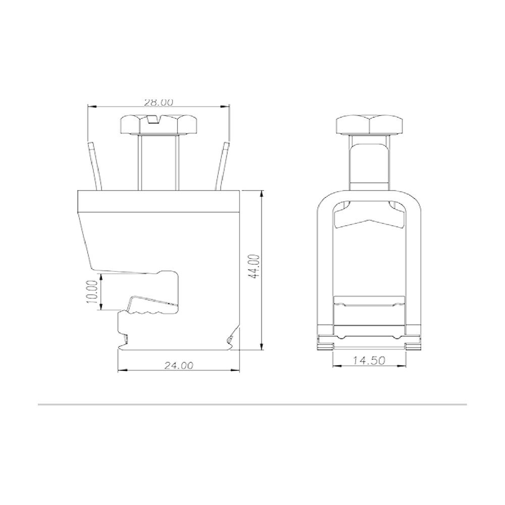 DKZ70B — DIN Rail terminal blocks, Busbar terminal blocks