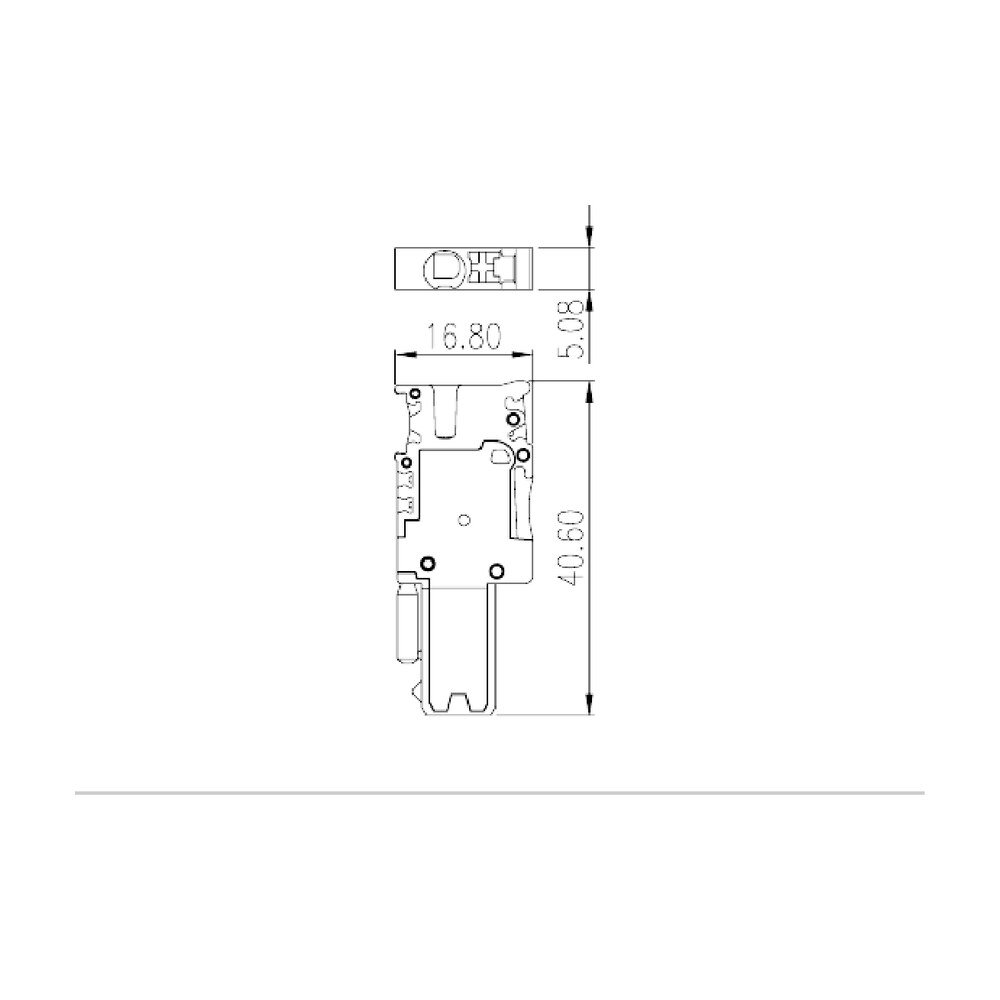 DP2.5PGB — Component Plug, Push-in Design