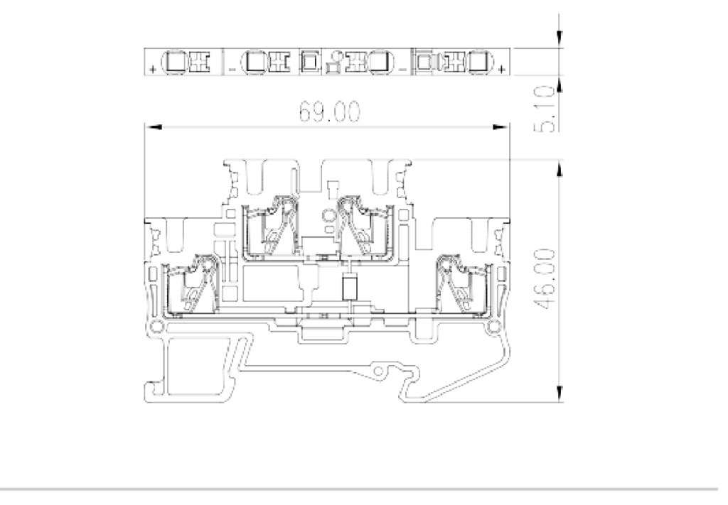 DPP2.5N-D01 — Diode Terminal Block