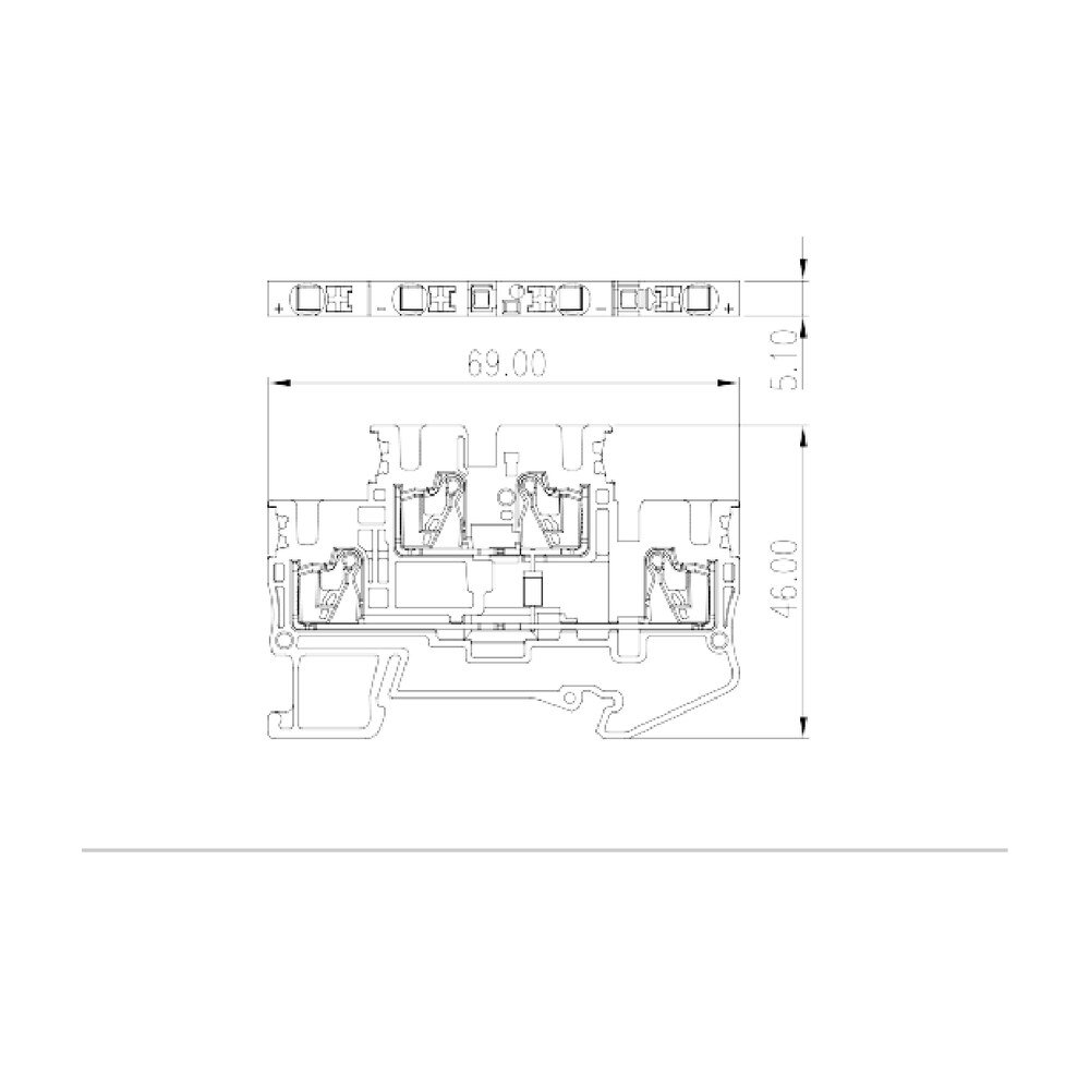 DPP2.5N-D01 — Diode Terminal Block