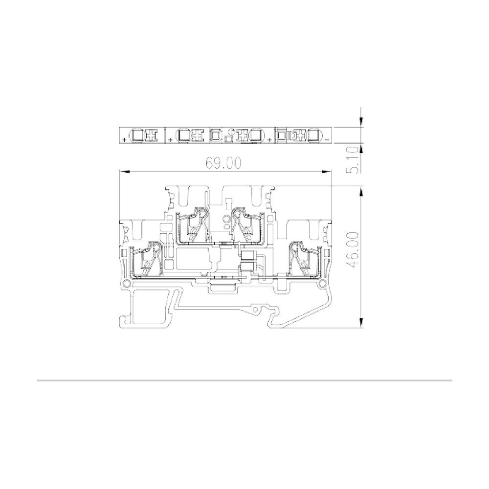 DPP2.5N-D03 — Diode Terminal Block