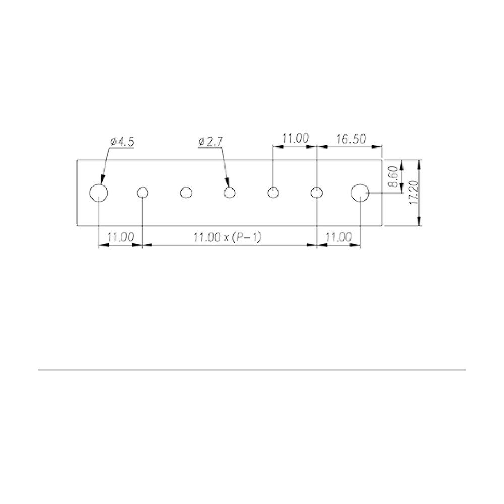 DT-65-A01W-XX — Barrier terminal blocks , Screw connection