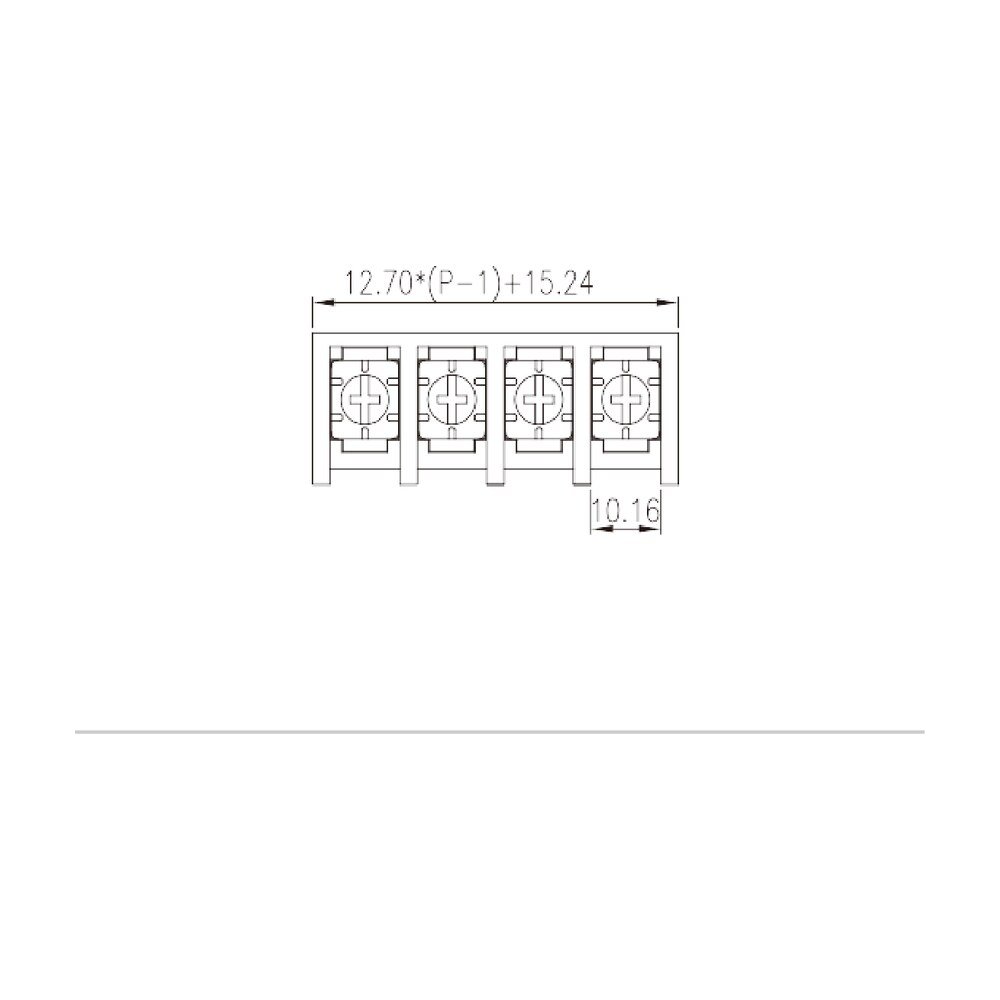 DT-79-B01W-XX — Barrier terminal blocks , Screw connection