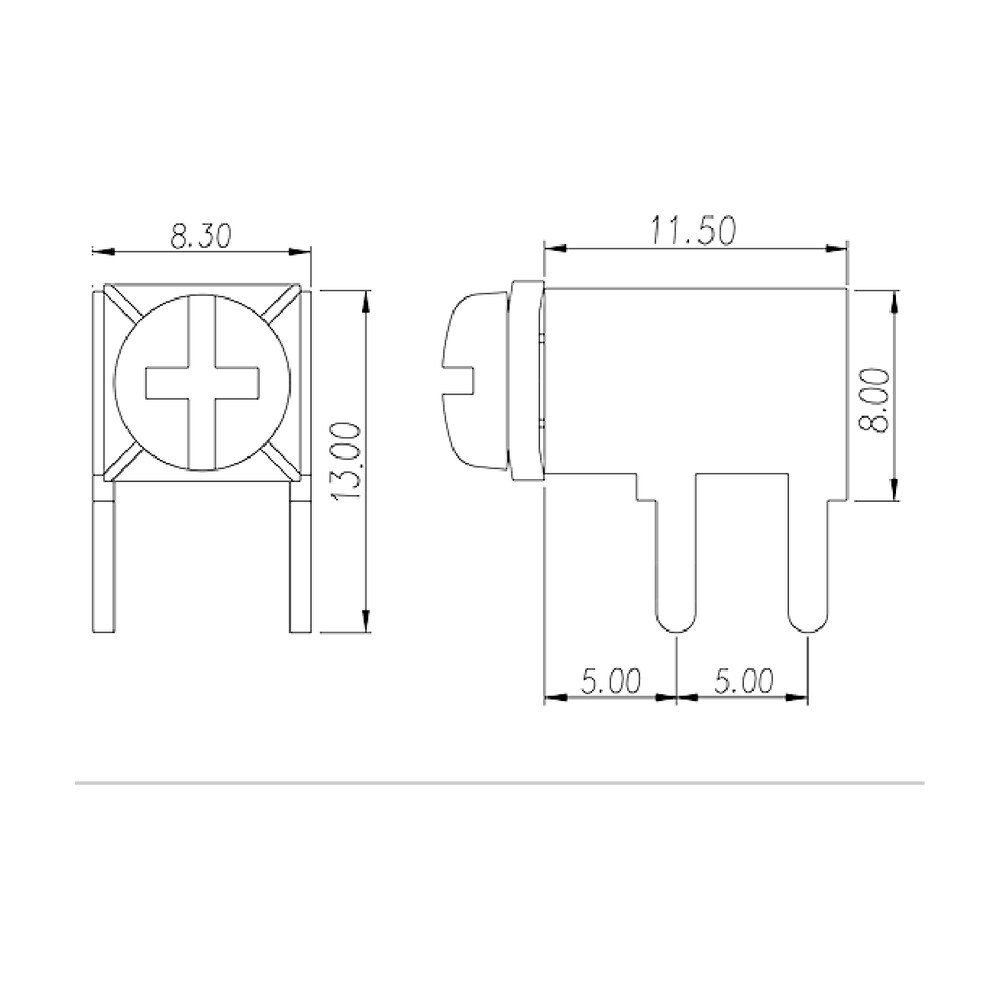 P-810W — Barrier terminal blocks, Quick terminal blocks