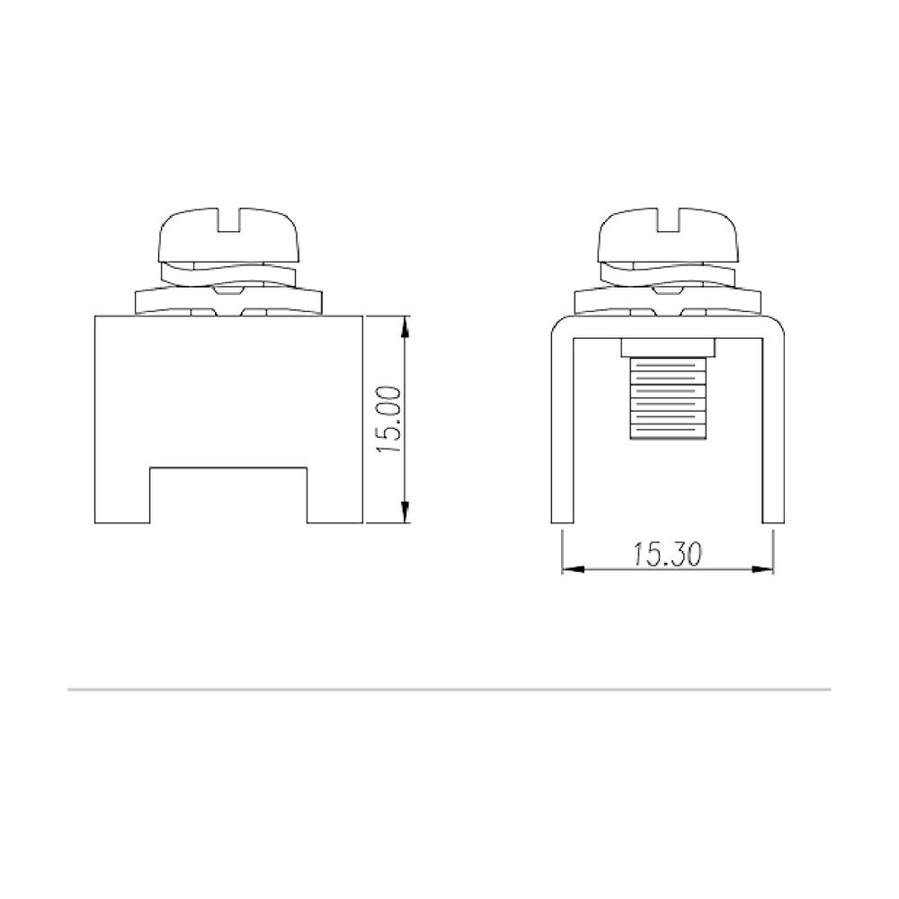 P-840W — Barrier terminal blocks, Quick terminal blocks