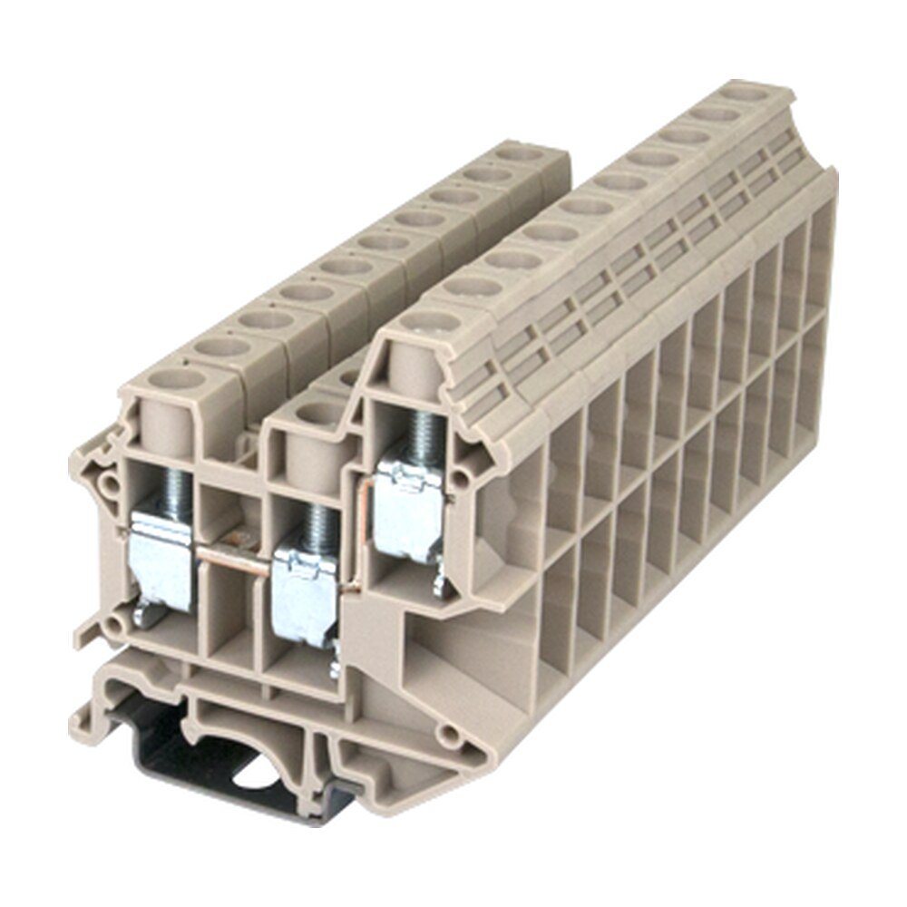 DK10N-TN — Single level Feed-Through Terminal Block, Screw Connection