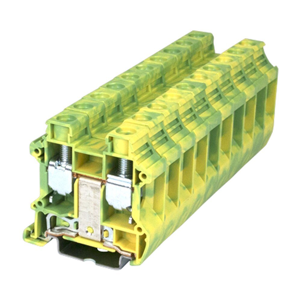 DK16N-PE — Grounding Terminal Block, Screw Connection