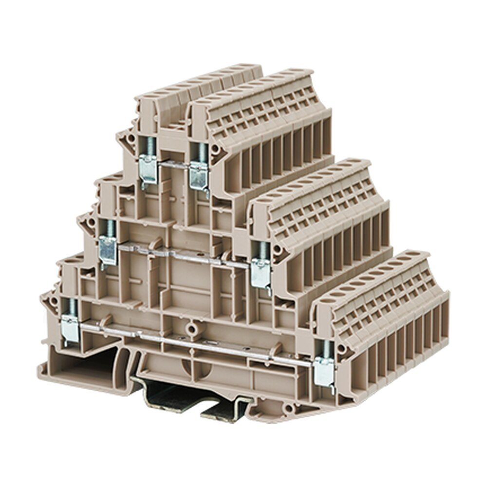 DK2.5N-3L — Three level Feed-Through Terminal Block, Screw Connection