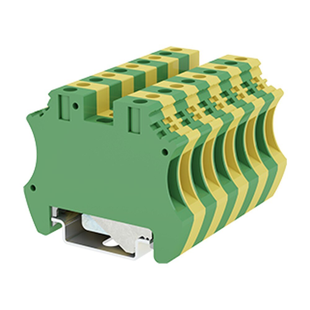 DK4-PE — DIN rail terminal blocks, Grounding terminal blocks
