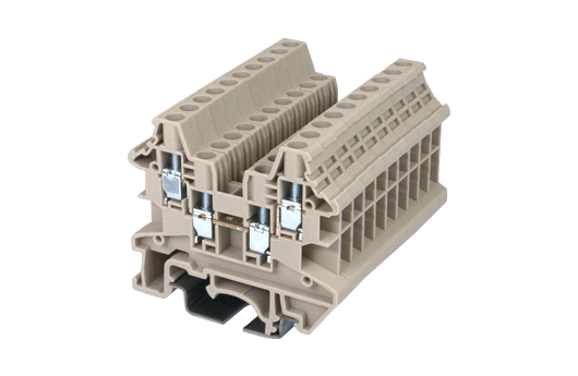 DK4N-TR — Single level Feed-Through Terminal Block, Screw Connection