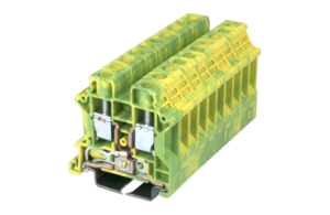 DK6N-PE DIN Rail Terminal Blocks
