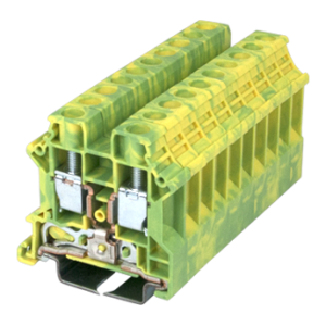 DK6N-PE DIN Rail Terminal Blocks