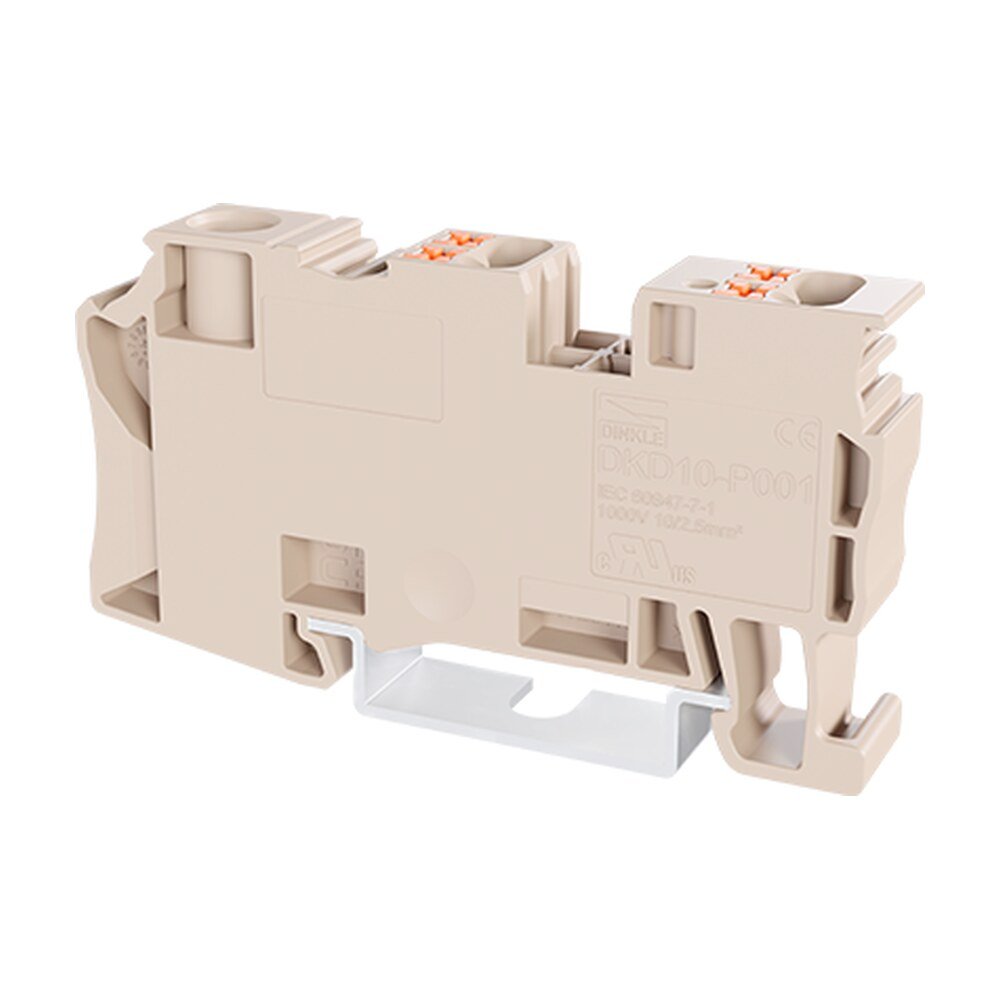 DKD10-P001 — Potential collective Terminal Block, Screw Connection /Push-in Design