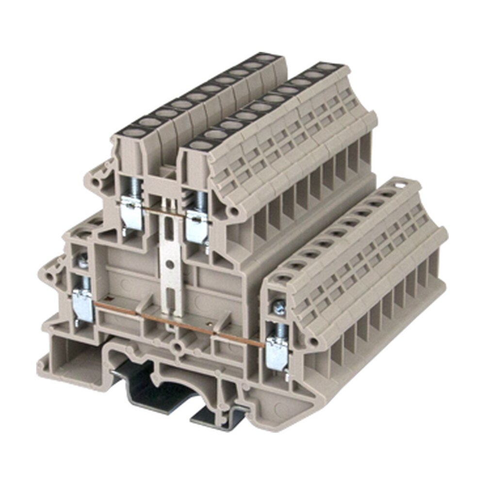 DKK4N-PV — DIN rail terminal blocks, Bi level feed through terminal blocks