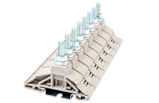 DKM6 — DIN Rail terminal blocks, Stud Connection