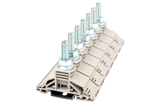 DKM8 — DIN Rail terminal blocks, Stud Connection
