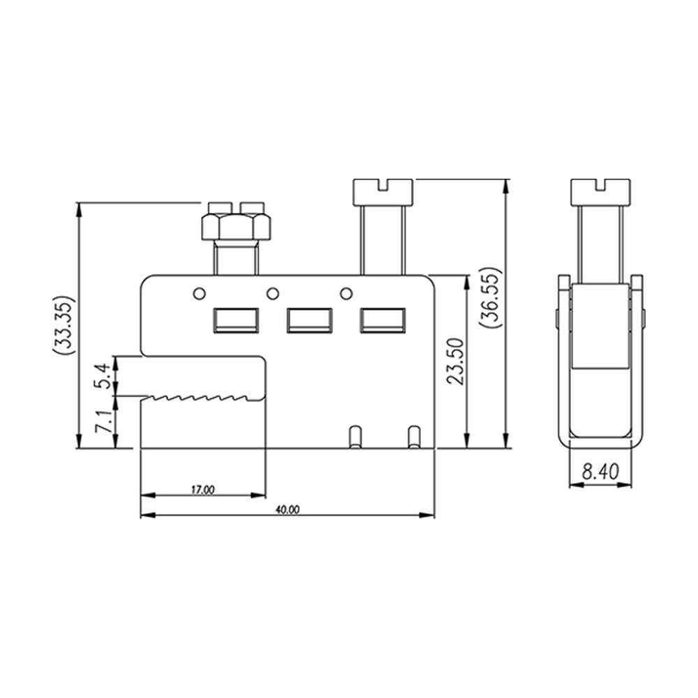 DKZ35 — DIN Rail terminal blocks, Busbar terminal blocks