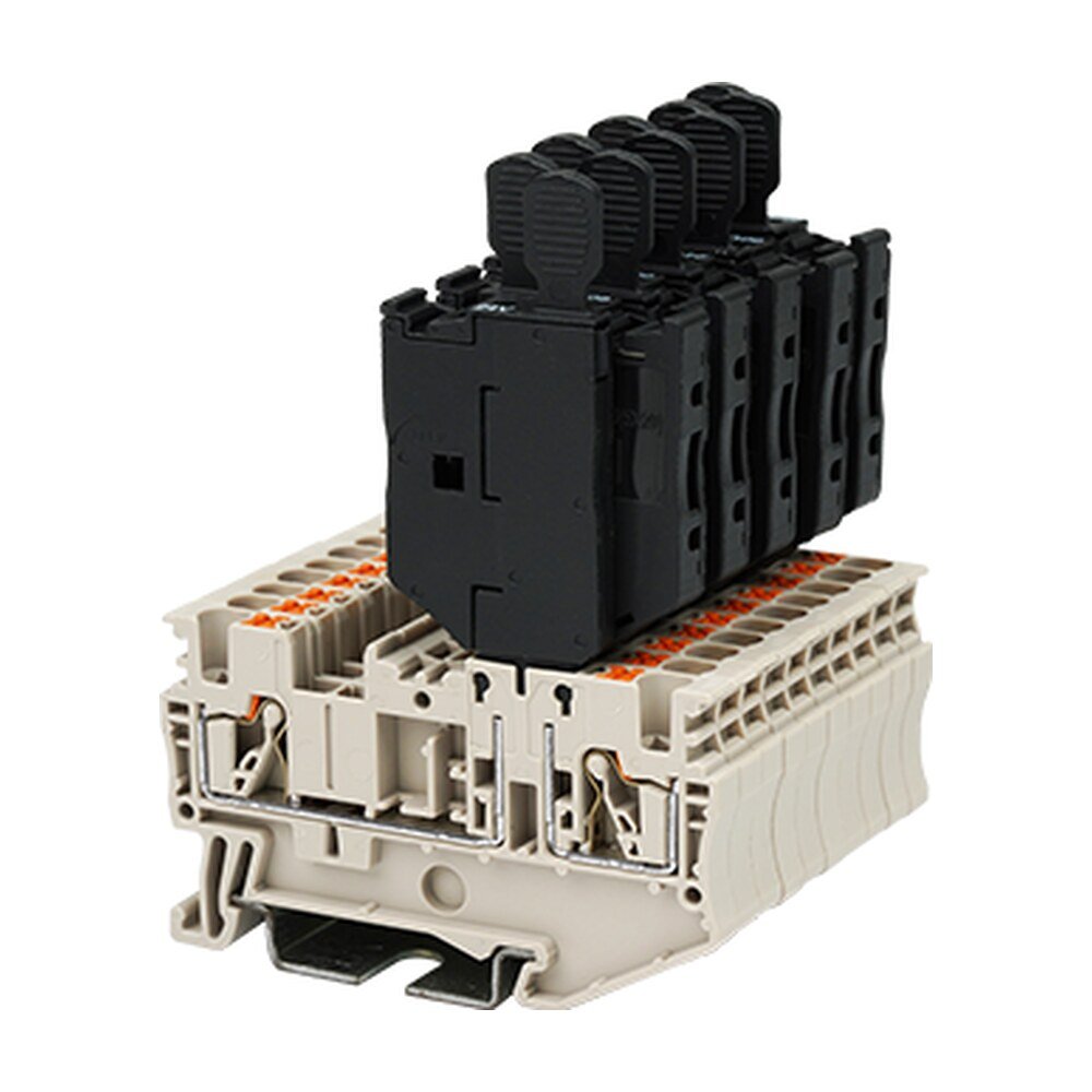 DP2.5N-M — Fuse Terminal Block, Push-in Design
