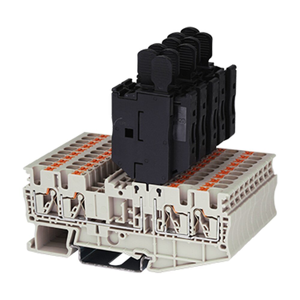 DP2.5N-TR-M — Fuse Terminal Block, Push-in Design