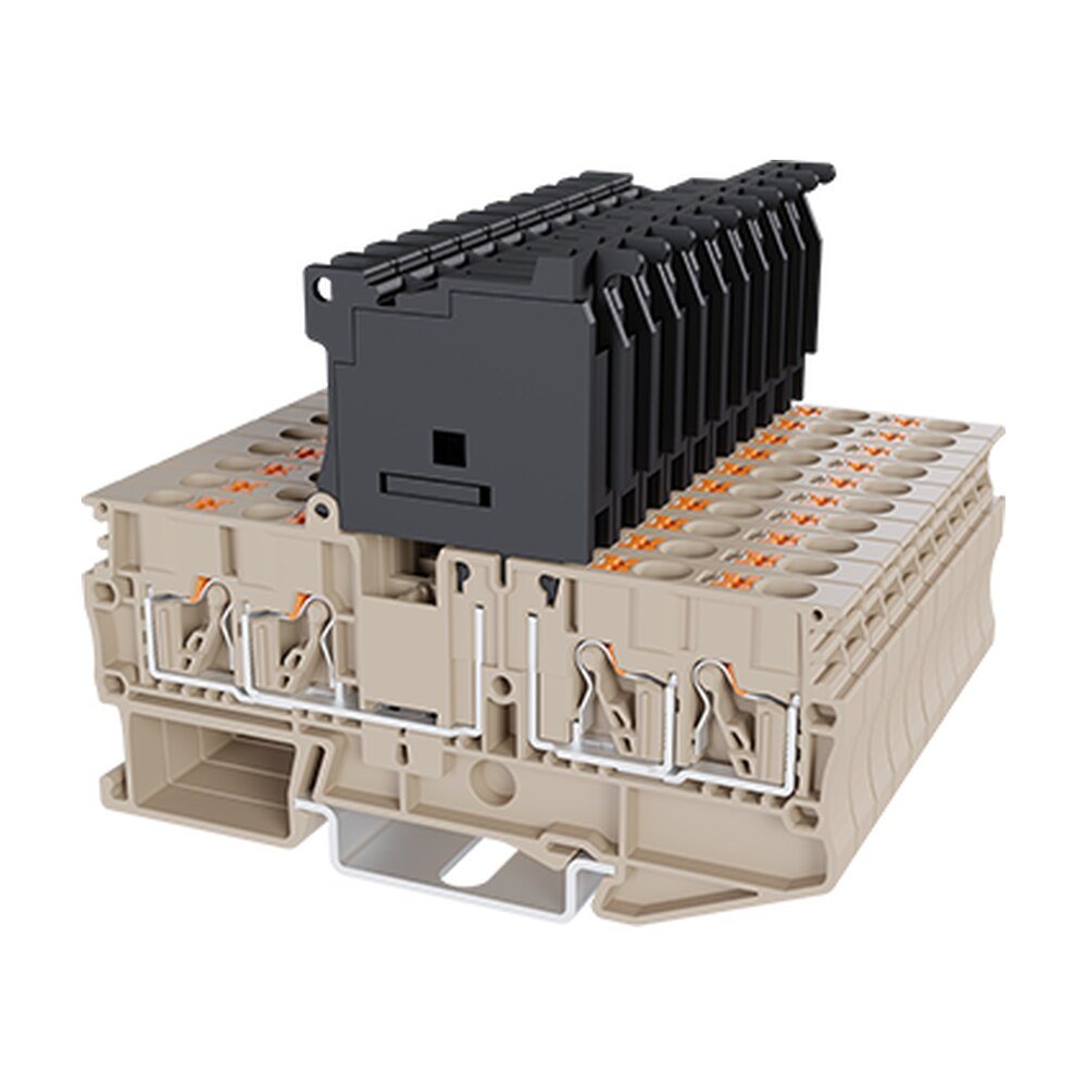 DP2.5NU-TR-TF — Fuse Terminal Block, Push-in Design