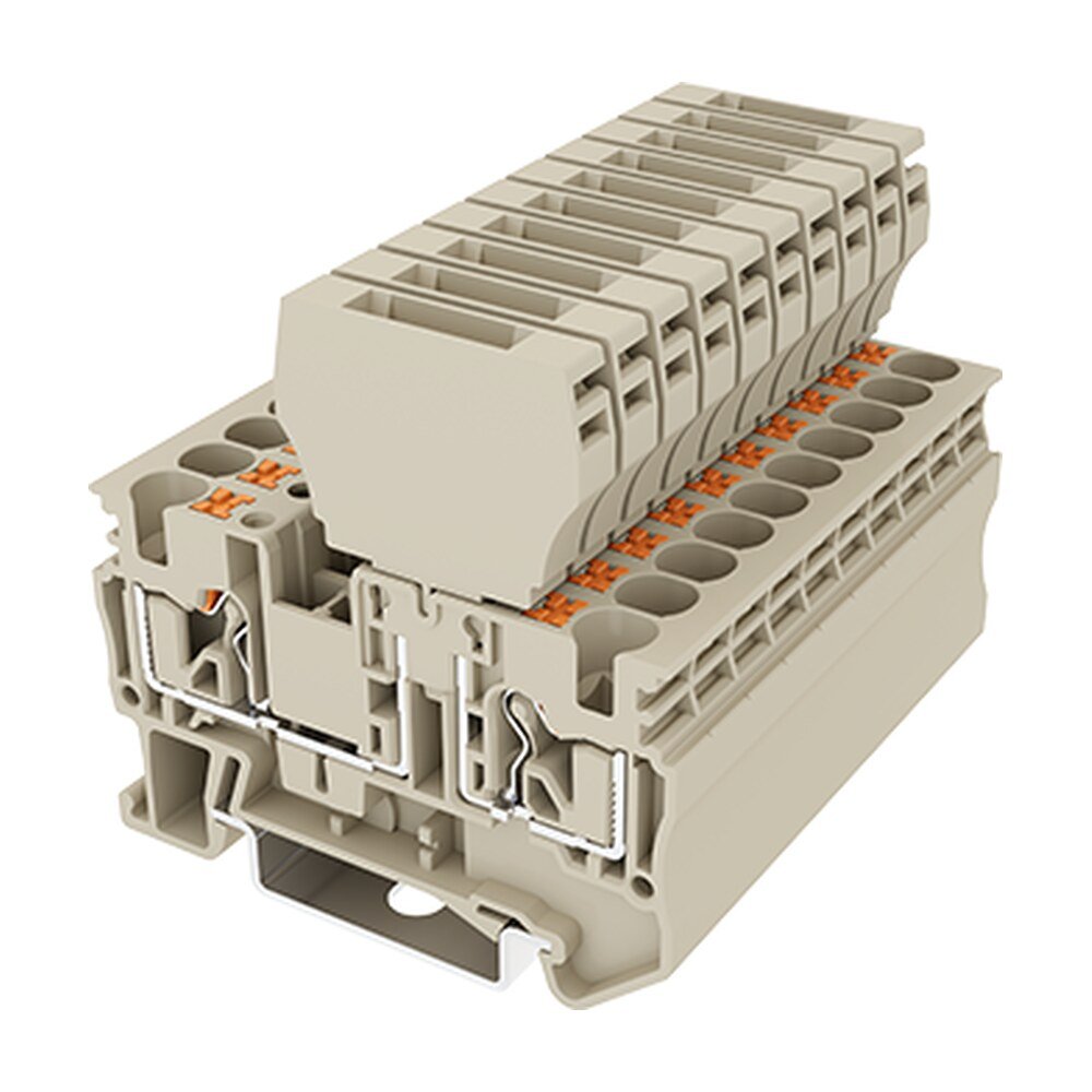 DP4N-CP — Disconnect Terminal Block, Push-in Design