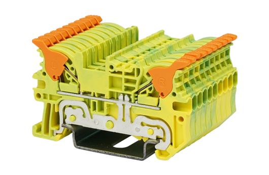 DPH1.5-PE — Grounding Terminal Block, Push-in Design