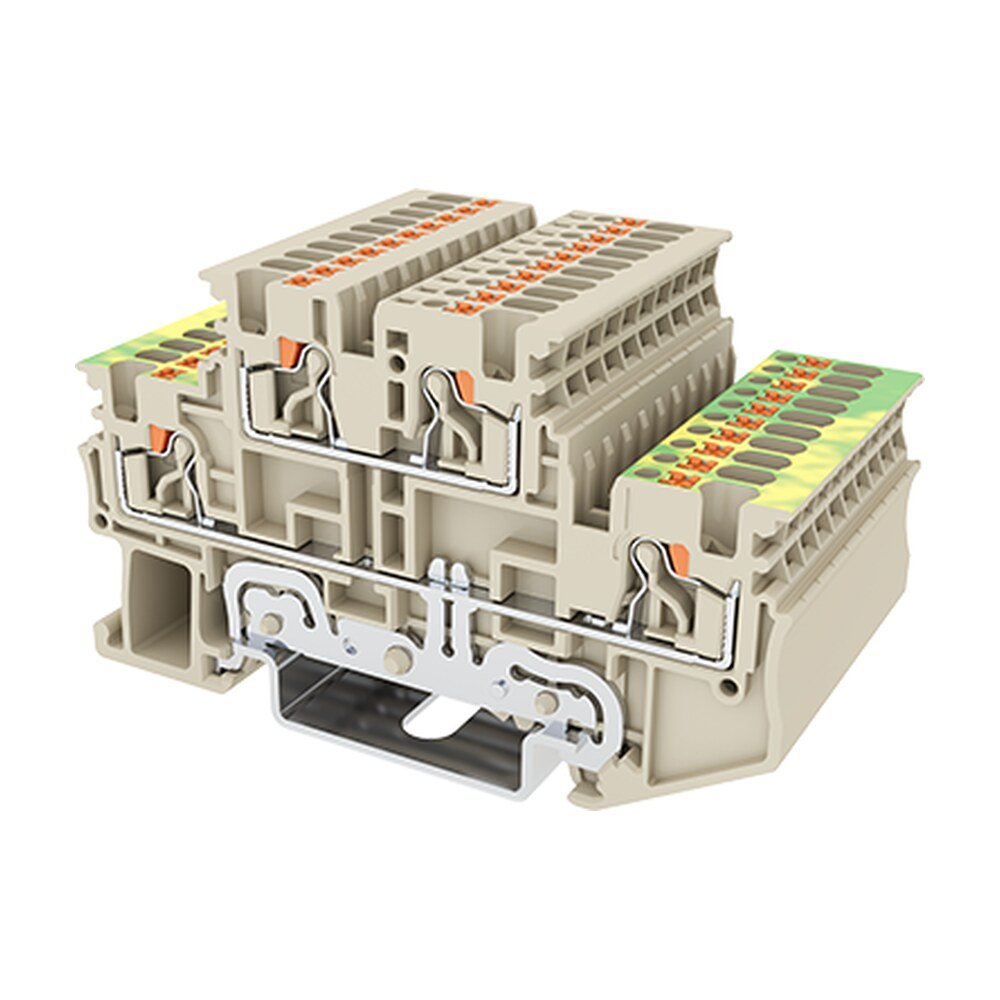 DPP1.5N-L2PE — Grounding Terminal Blocks