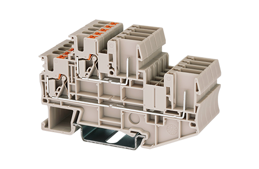 DPPES2.5 — Plug-in Connection Terminal Block, Push-in Design