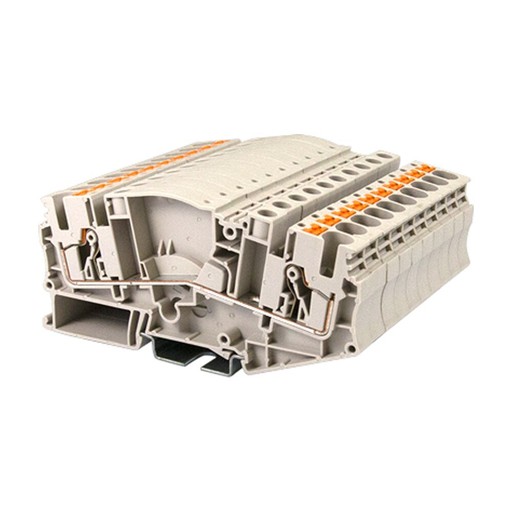 DPTL6N — Feed-Through Terminal Block, Push-in Design